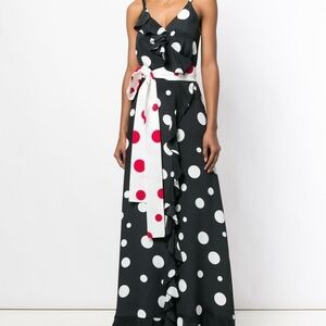 NWT Racil Geisha Polk Dot Wrap Dress Sz 4